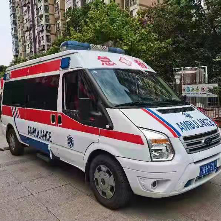 九寨沟长途救护车护送病人返乡